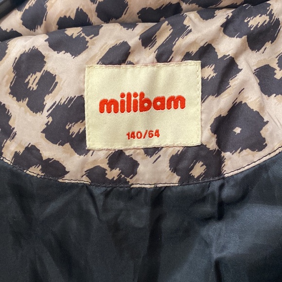 Leopard Printed Down Jacket For Girls - Picture 12 of 13